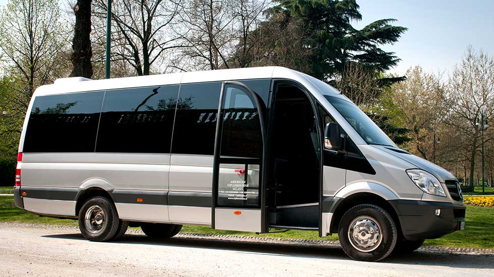 Мерседес Sprinter 315 Luxury 16 мест Long: вид сбоку